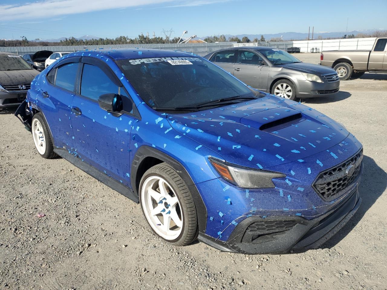 2022 SUBARU WRX PREMIUM VIN:JF1VBAH61N8007312