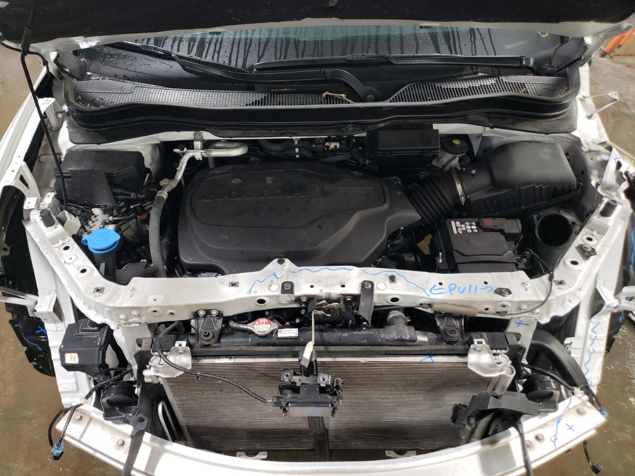 2022 HONDA PILOT EXL VIN:5FNYF6H53NB097837