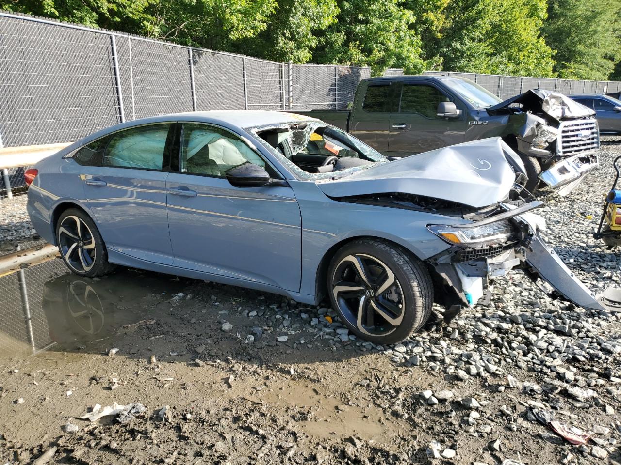 2022 HONDA ACCORD SPORT VIN:1HGCV1F31NA075380