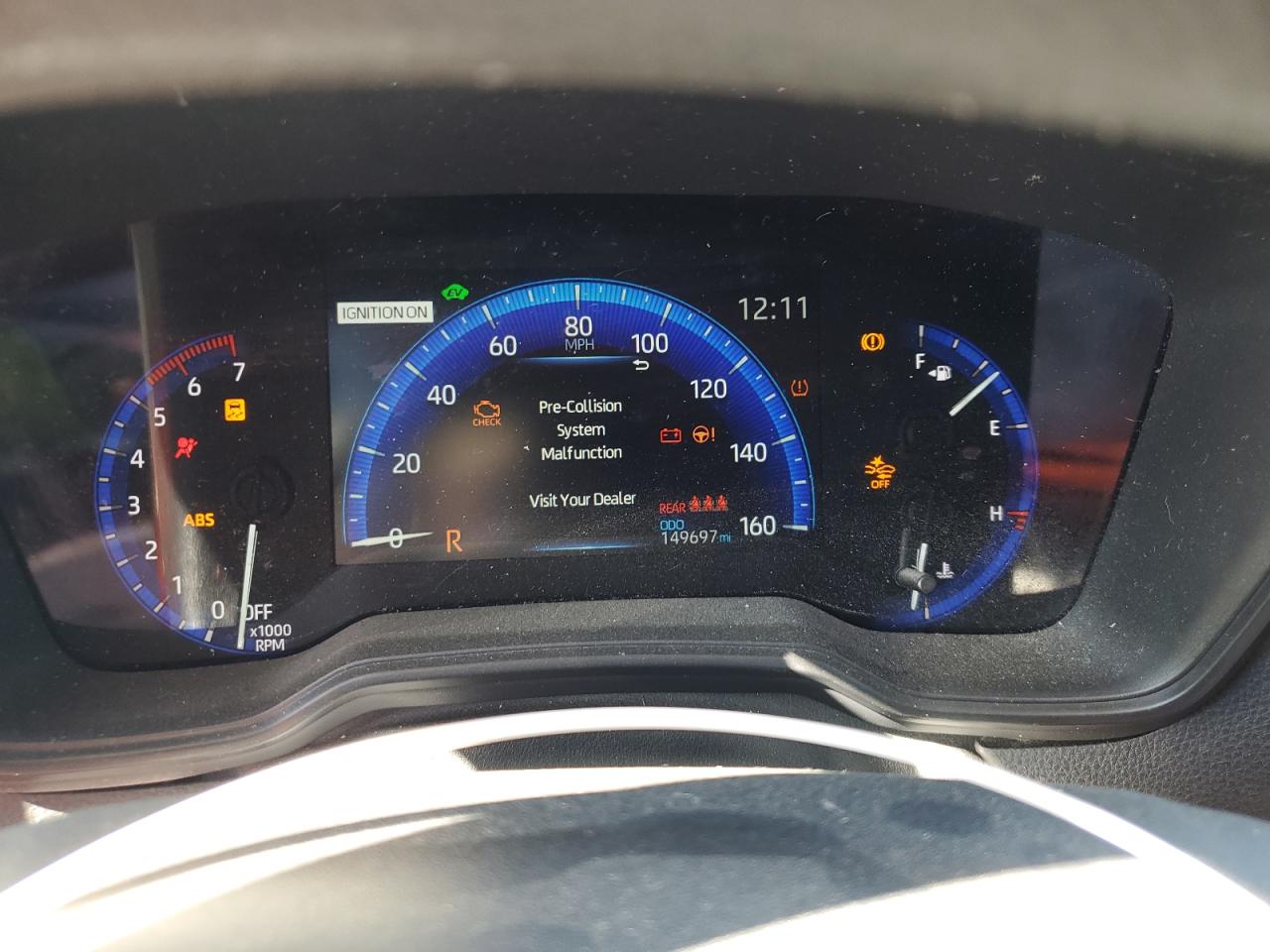 2022 TOYOTA COROLLA LE VIN:JTDEAMDEXNJ055122