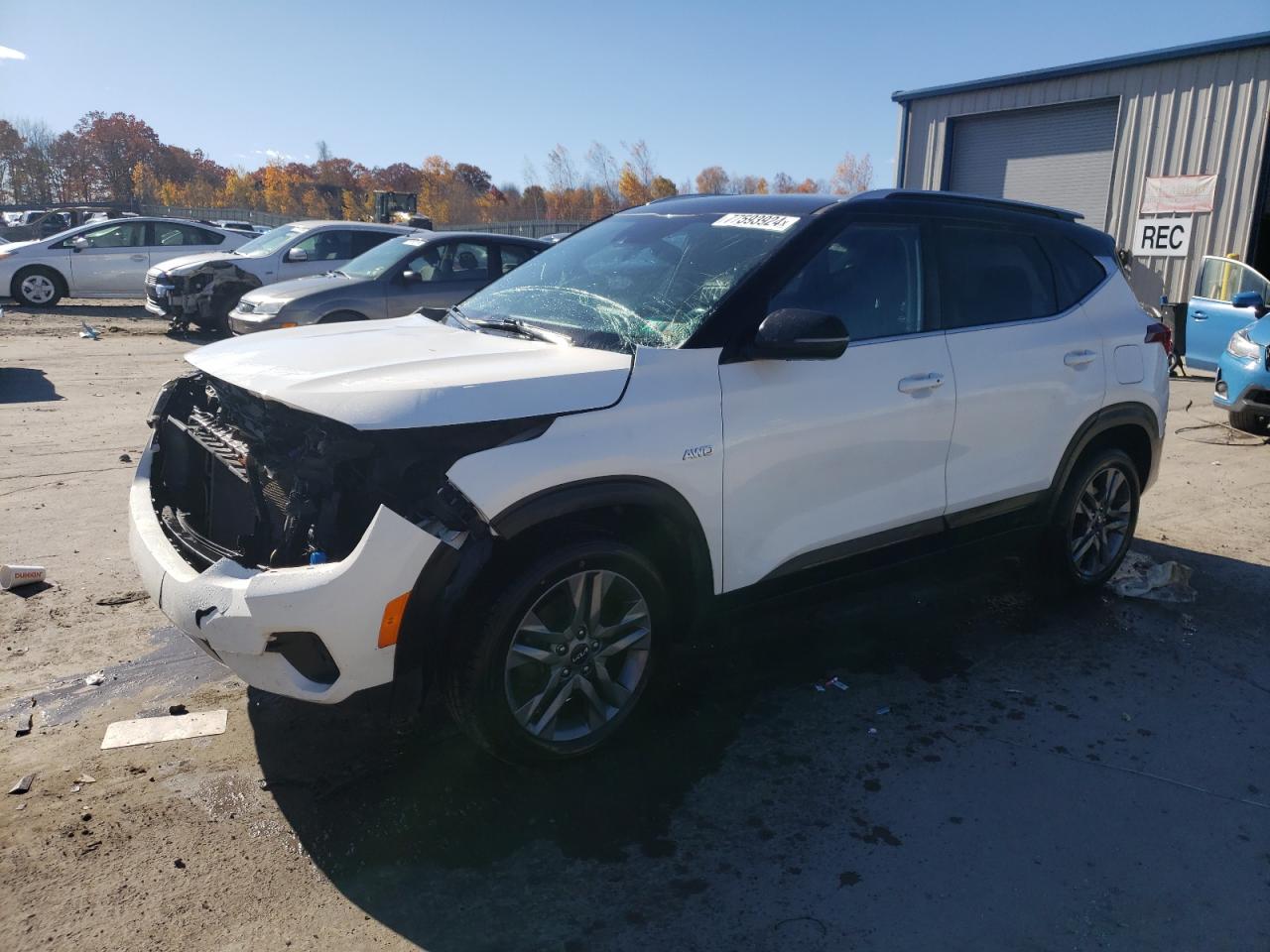 2022 KIA SELTOS S VIN:KNDEUCAA8N7296175