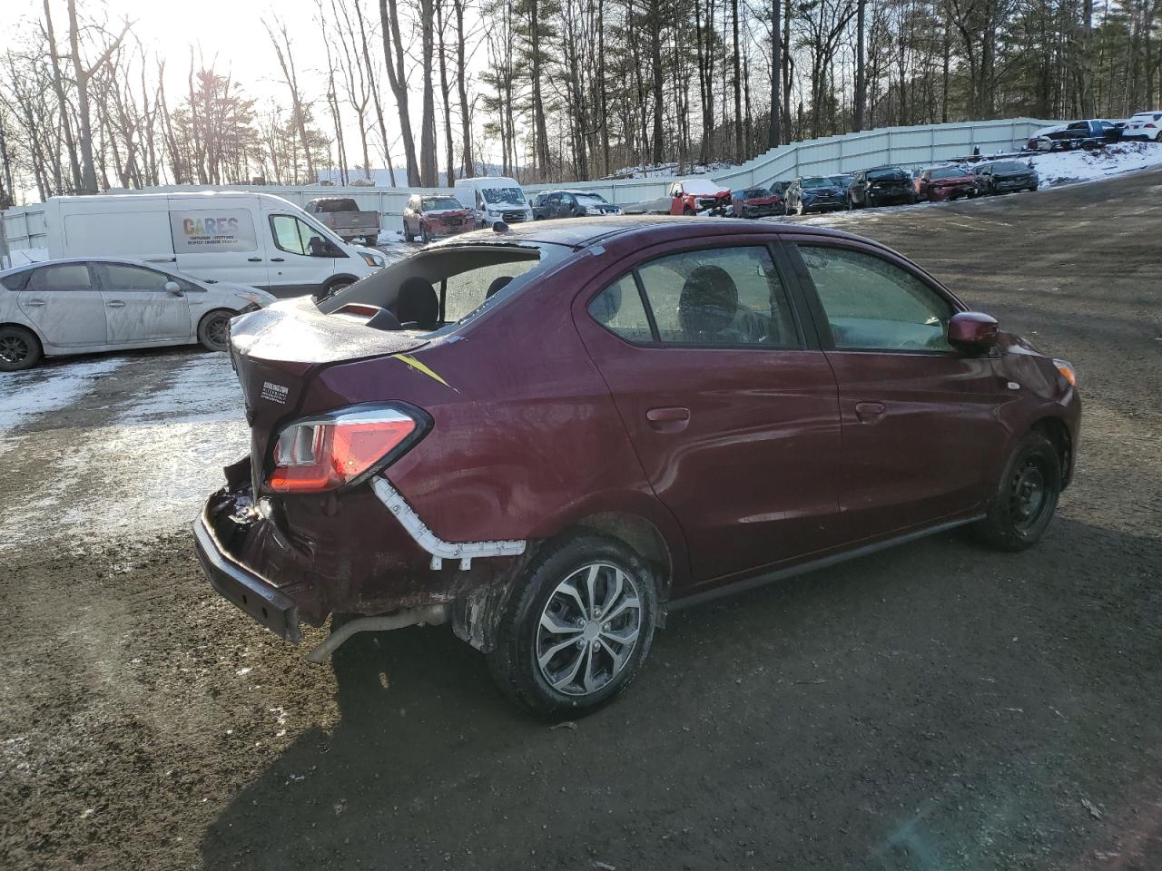 2024 MITSUBISHI MIRAGE G4 ES VIN:ML32FUFJ6RHF05690