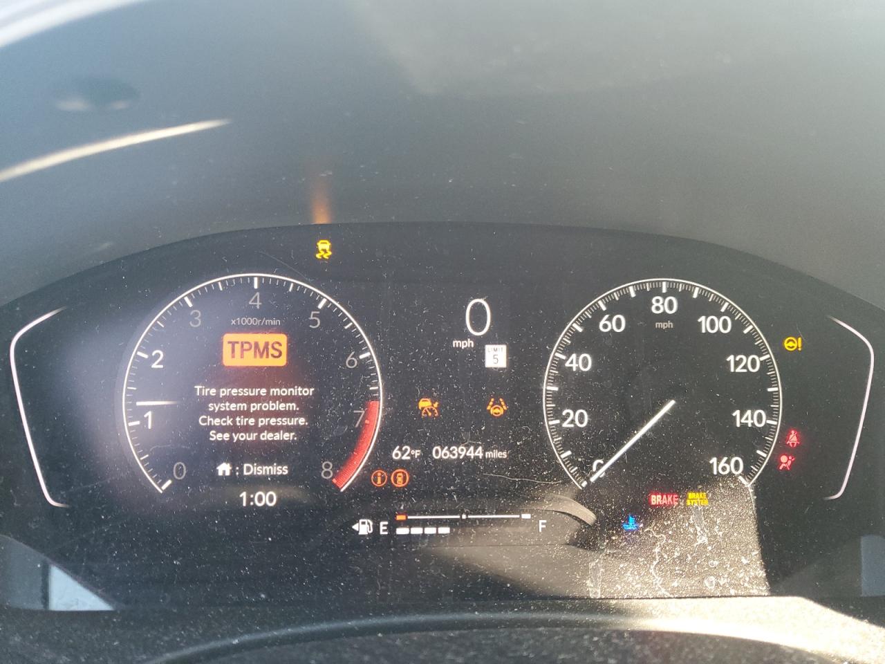 2022 HONDA CIVIC SPORT VIN:19XFL2G89NE010470