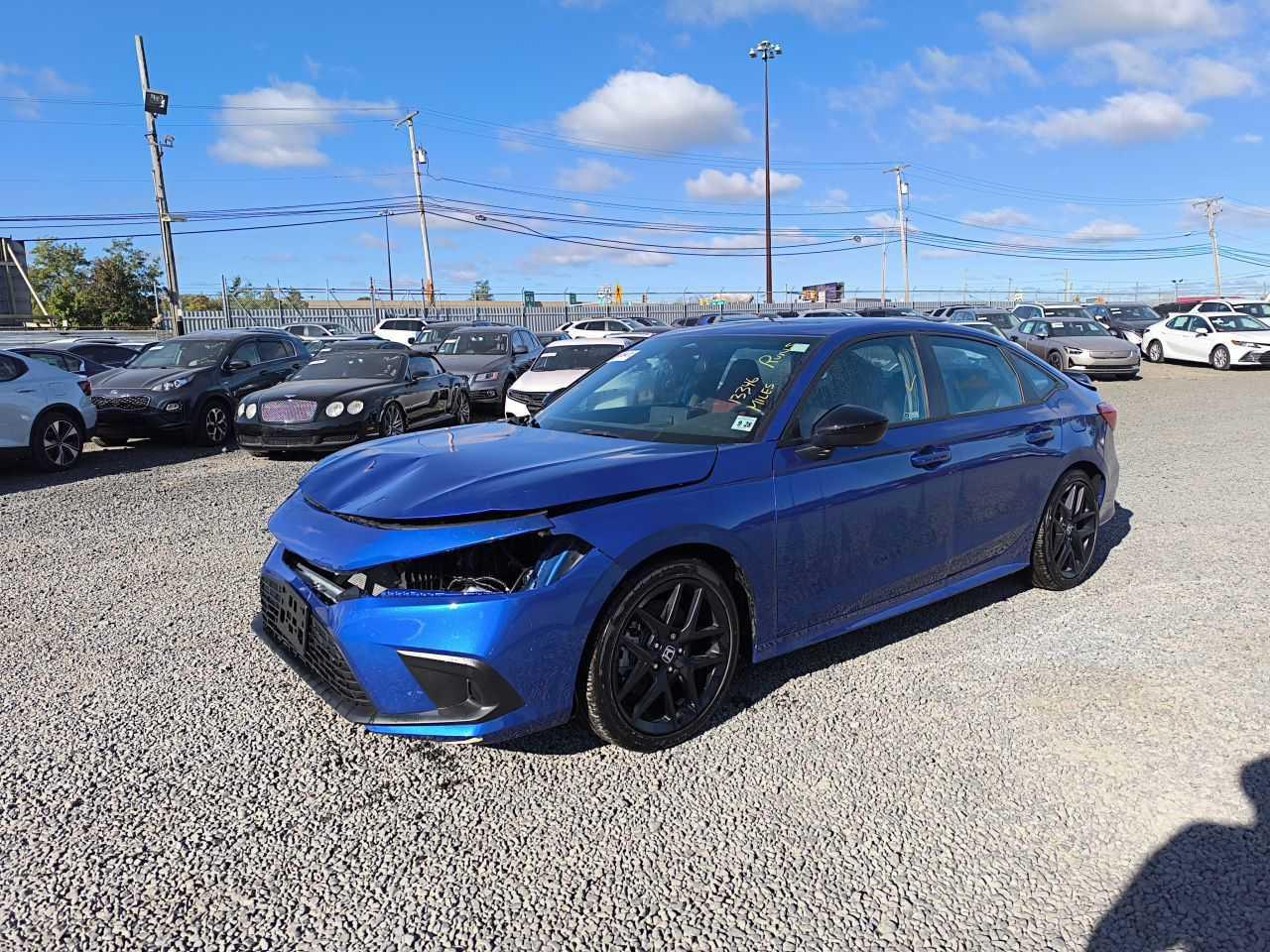 2024 HONDA CIVIC SI VIN:2HGFE1E54RH470323