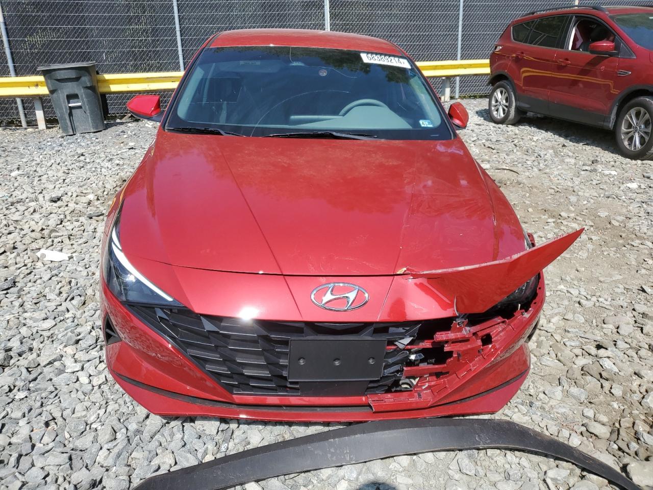 2022 HYUNDAI ELANTRA SEL VIN:KMHLS4AG7NU336007