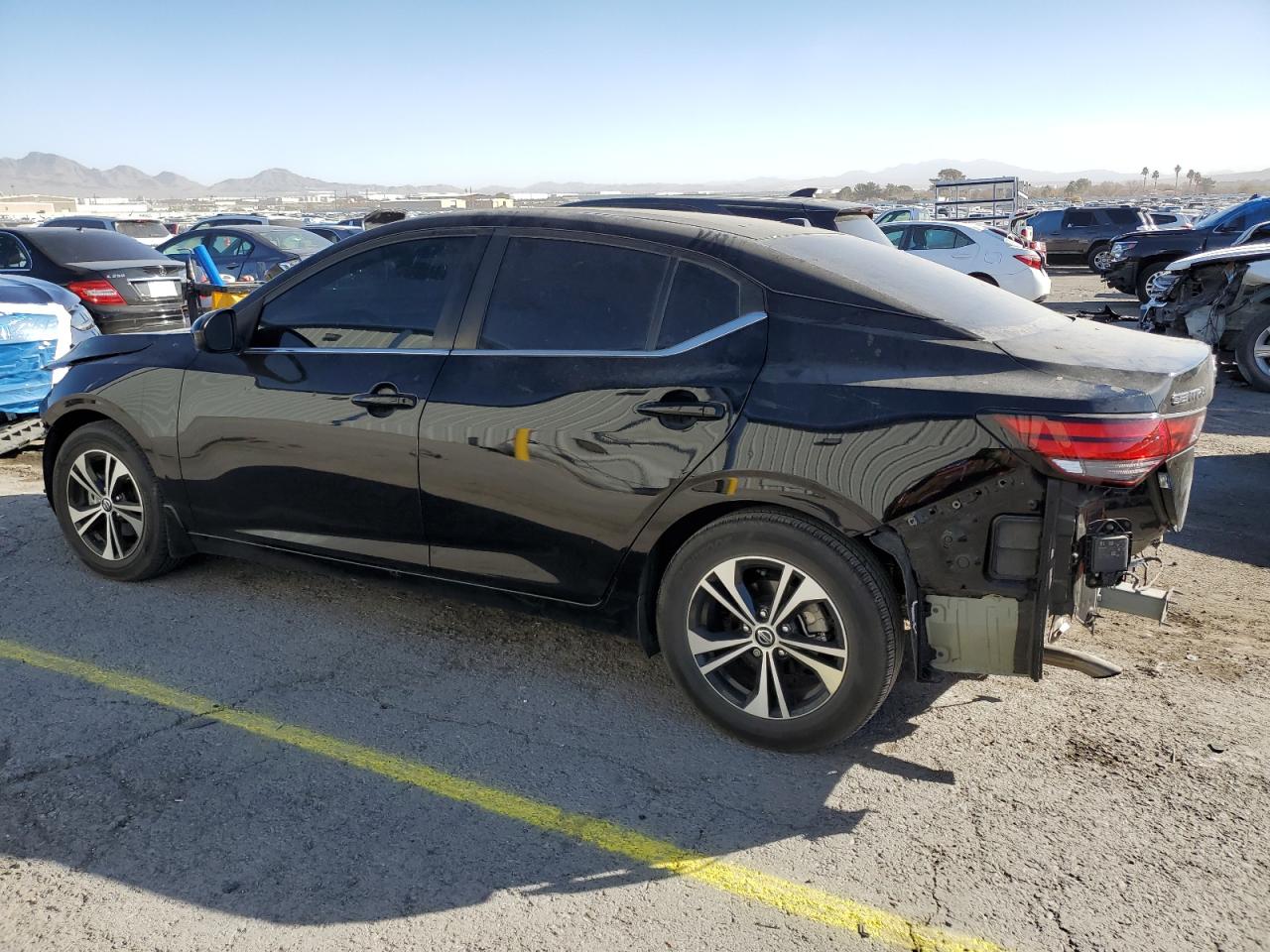 2022 NISSAN SENTRA SV VIN:3N1AB8CV9NY251698