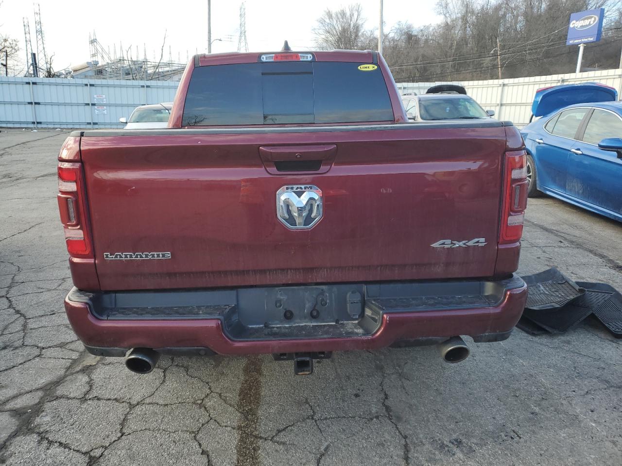 2022 RAM 1500 LARAMIE VIN:1C6SRFJT6NN146799