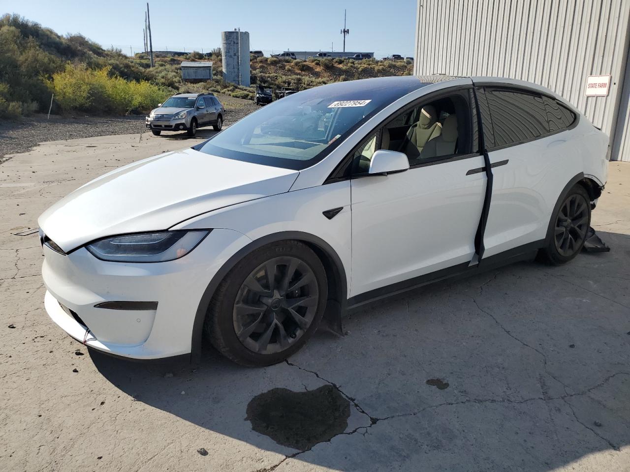 2022 TESLA MODEL X  VIN:7SAXCBE62NF335626