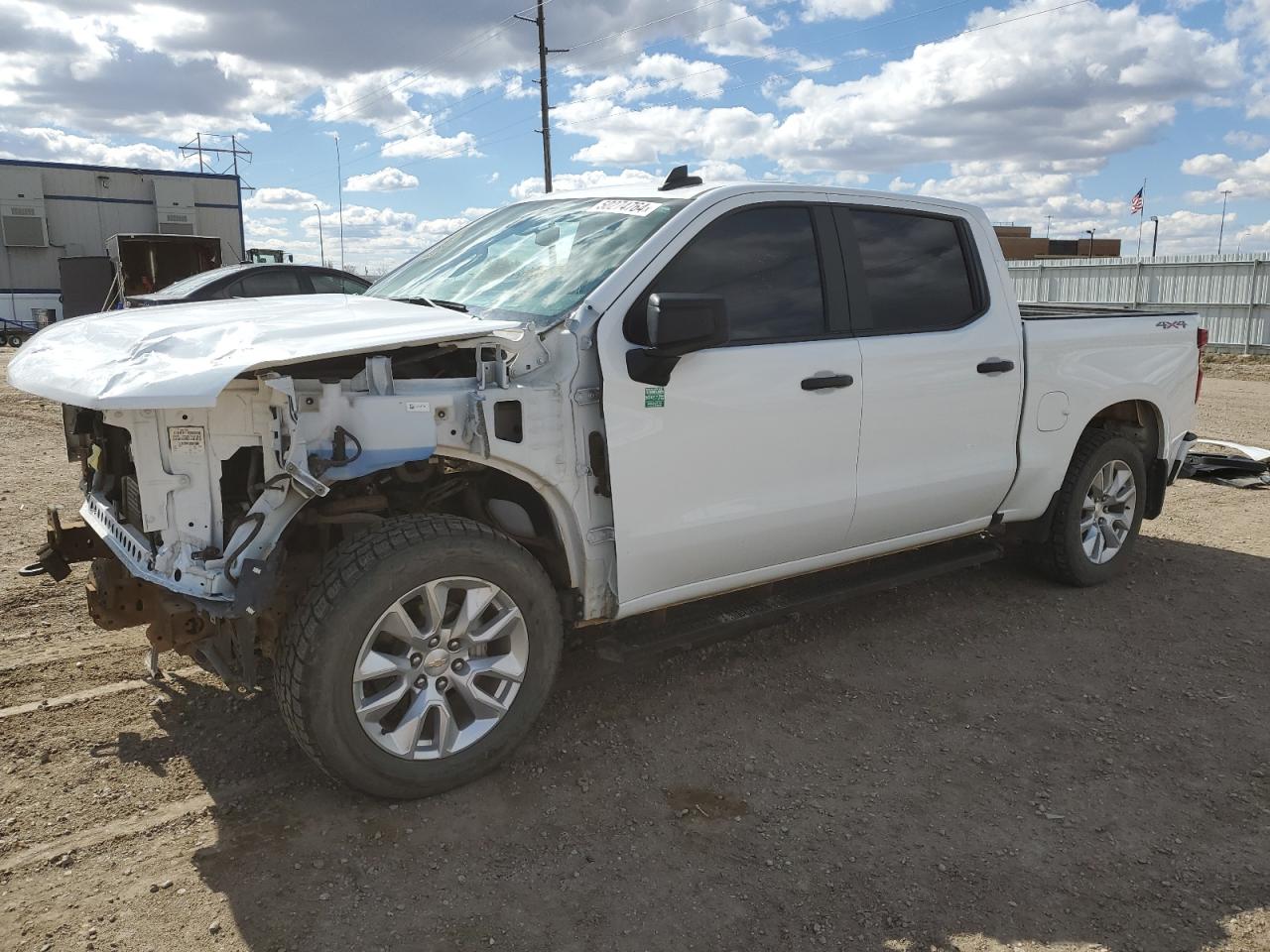 2022 CHEVROLET SILVERADO LTD K1500 CUSTOM VIN:1GCPYBEKXNZ224666