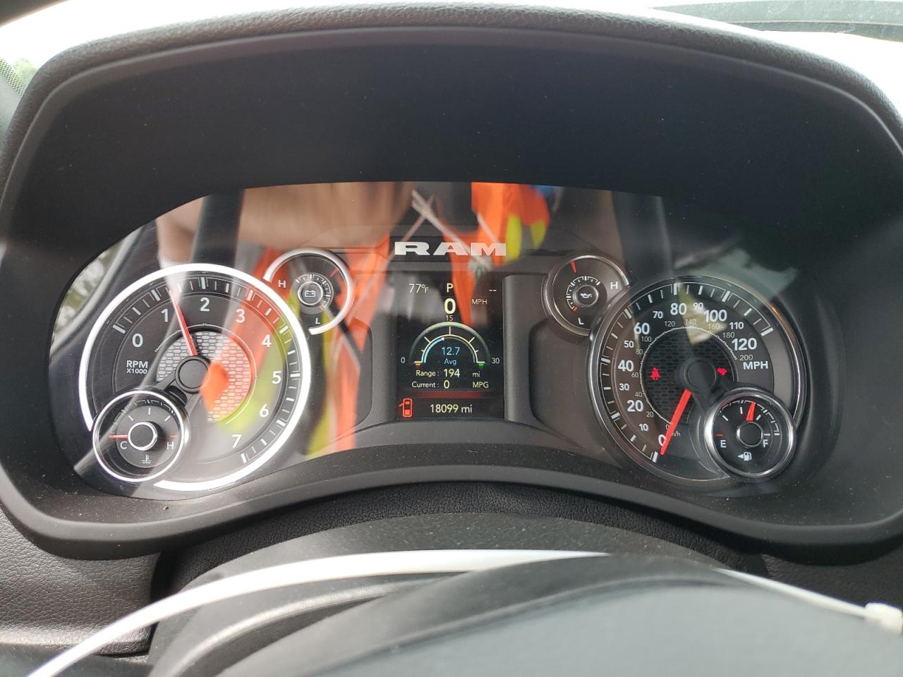 2022 RAM 2500 TRADESMAN VIN:3C6UR5CJ6NG109601