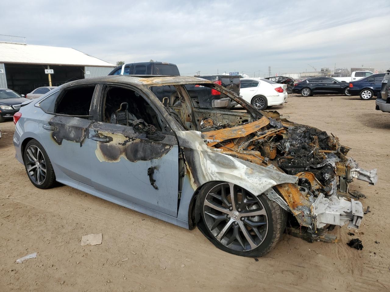 2022 HONDA CIVIC TOURING VIN:2HGFE1F94NH320126