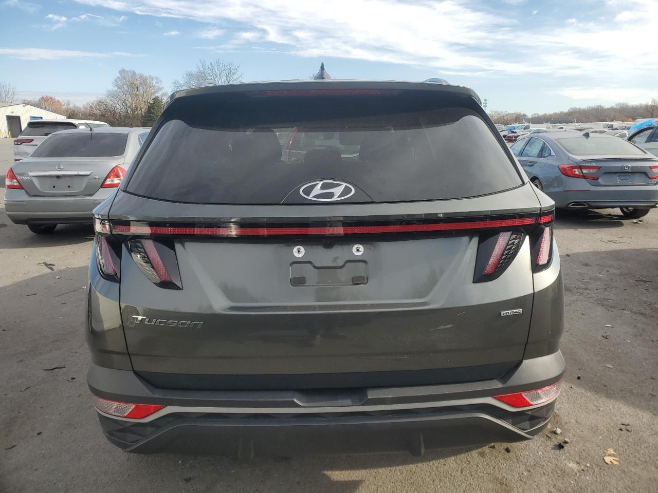 2022 HYUNDAI TUCSON SEL VIN:5NMJFCAE7NH008876