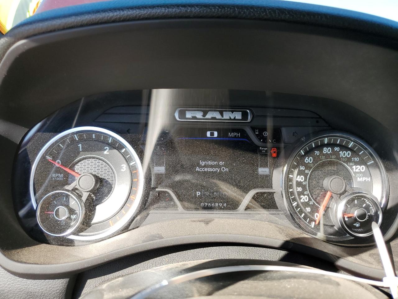 2023 RAM 2500 TRADESMAN VIN:3C6UR5CL7PG606113