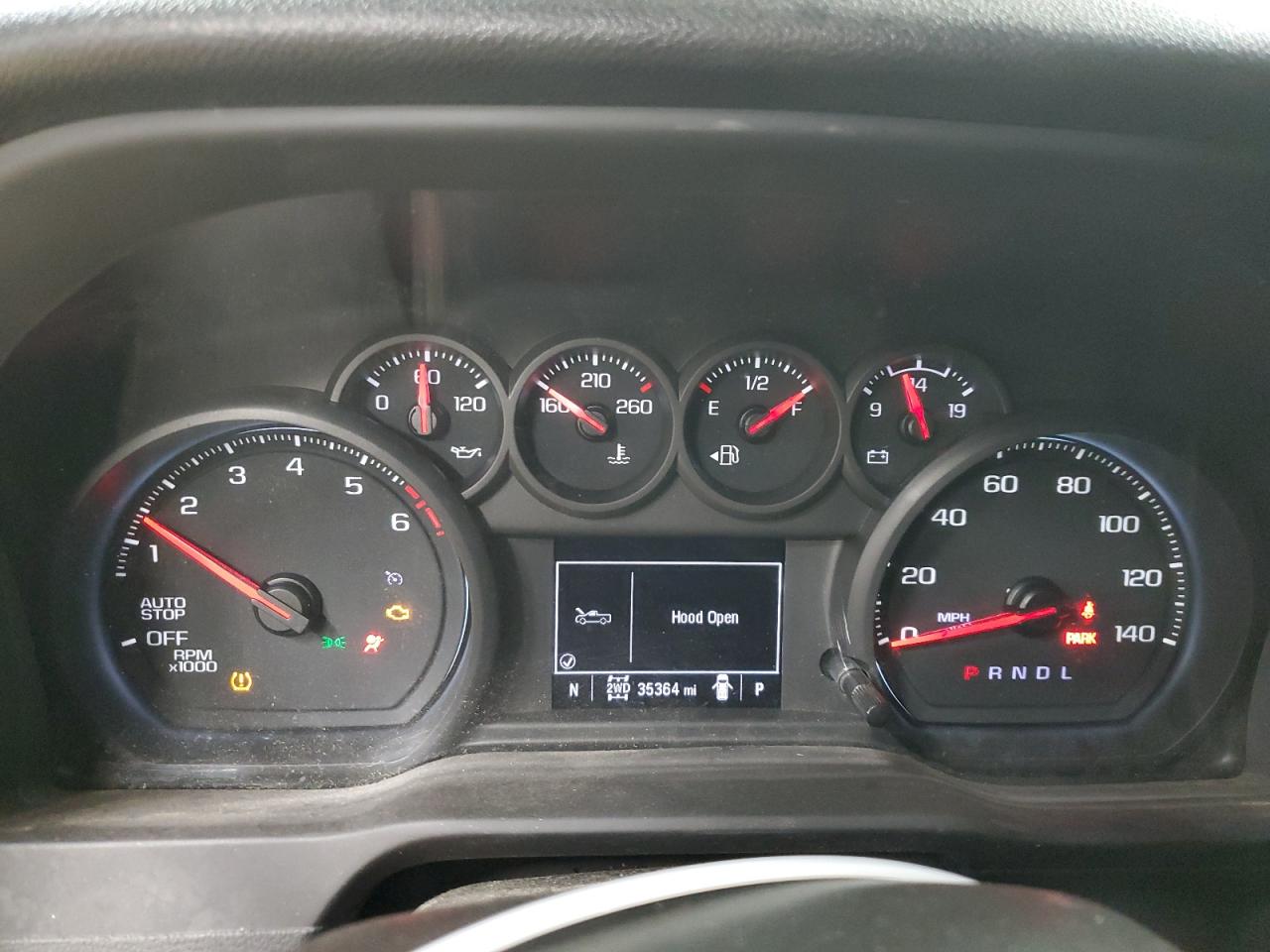 2023 CHEVROLET SILVERADO K1500 CUSTOM VIN:1GCRDBEKXPZ277505