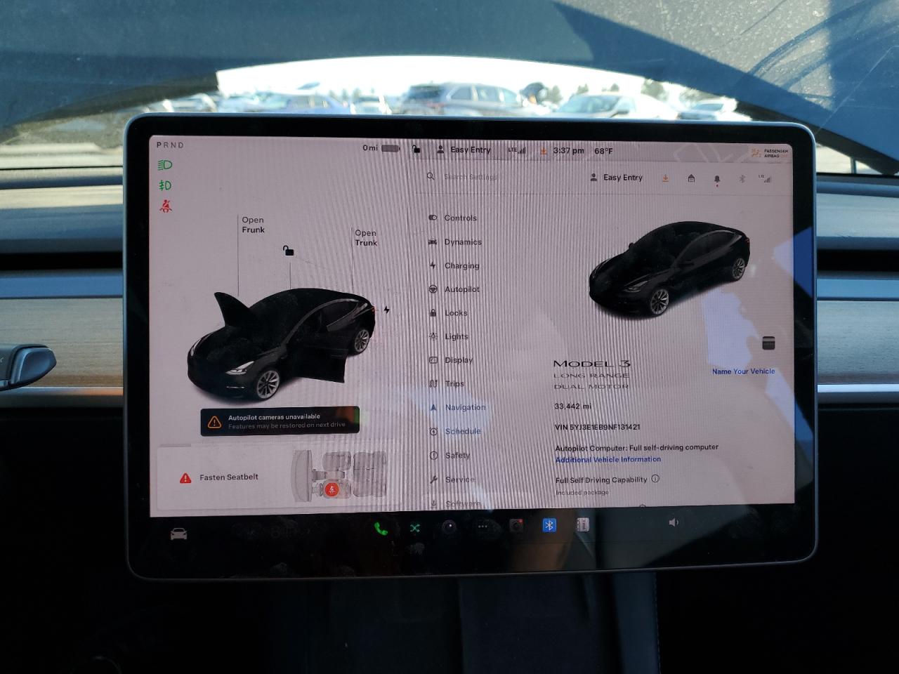 2022 TESLA MODEL 3  VIN:5YJ3E1EB9NF131421