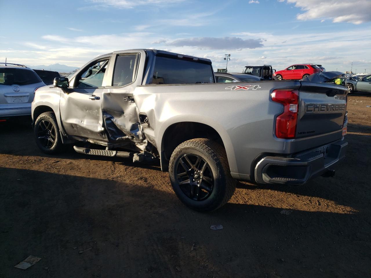 2022 CHEVROLET SILVERADO LTD K1500 RST VIN:1GCRYEEK8NZ204880