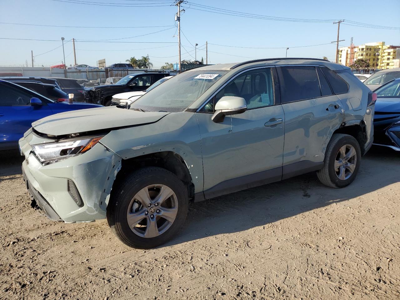 2022 TOYOTA RAV4 XLE VIN:4T3RWRFV3NU078725