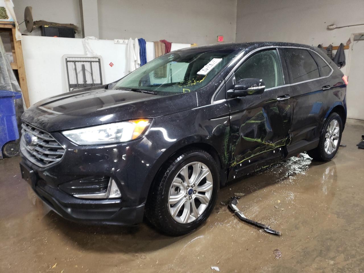 2022 FORD EDGE TITANIUM VIN:2FMPK4K95NBA13890