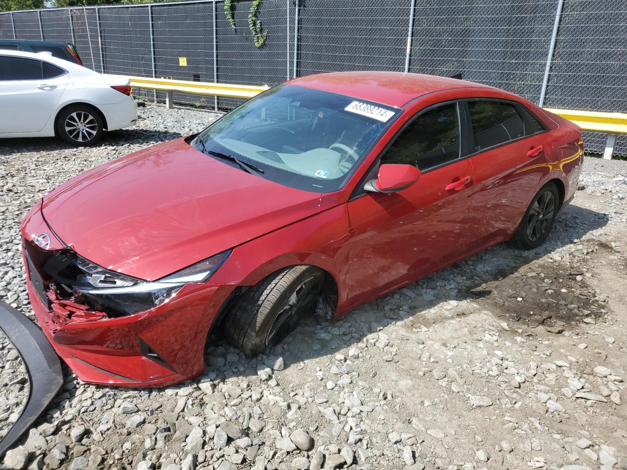 2022 HYUNDAI ELANTRA SEL VIN:KMHLS4AG7NU336007