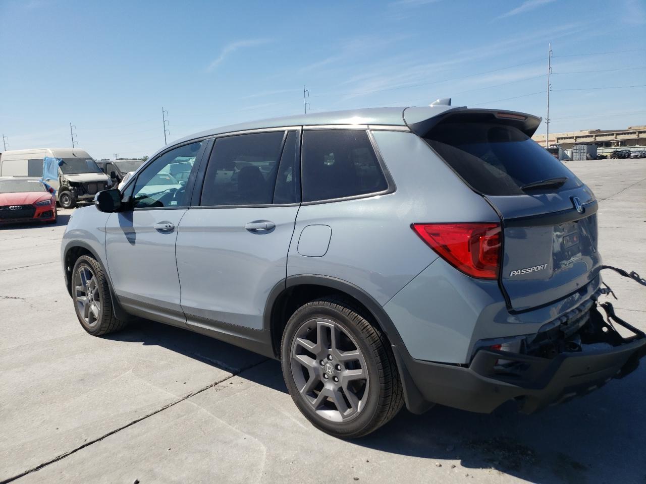 2022 HONDA PASSPORT EXL VIN:5FNYF7H56NB003813