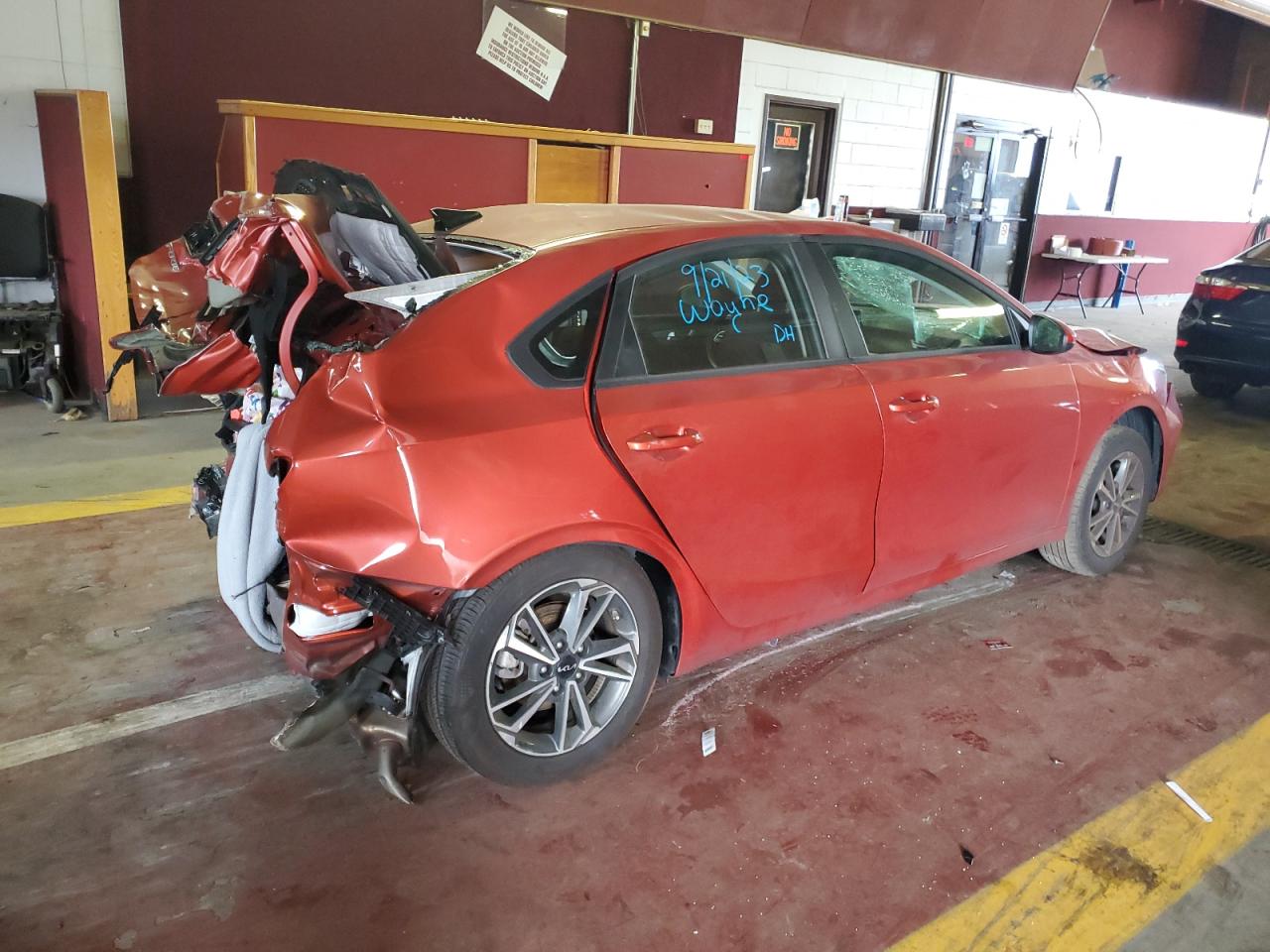 2022 KIA FORTE FE VIN:3KPF24AD5NE494352