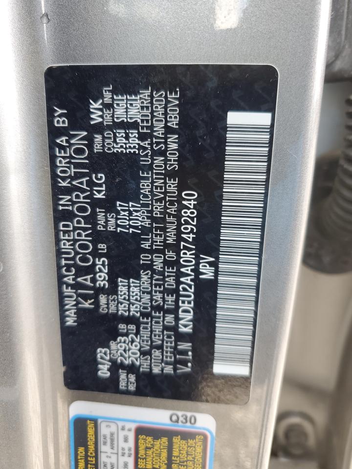 2024 KIA SELTOS S VIN:KNDEU2AA0R7492840