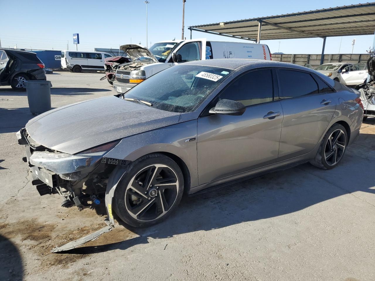 2023 HYUNDAI ELANTRA N LINE VIN:KMHLR4AFXPU489504