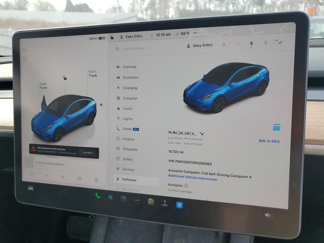 2024 TESLA MODEL Y  VIN:7SAYGDEE2RA295983