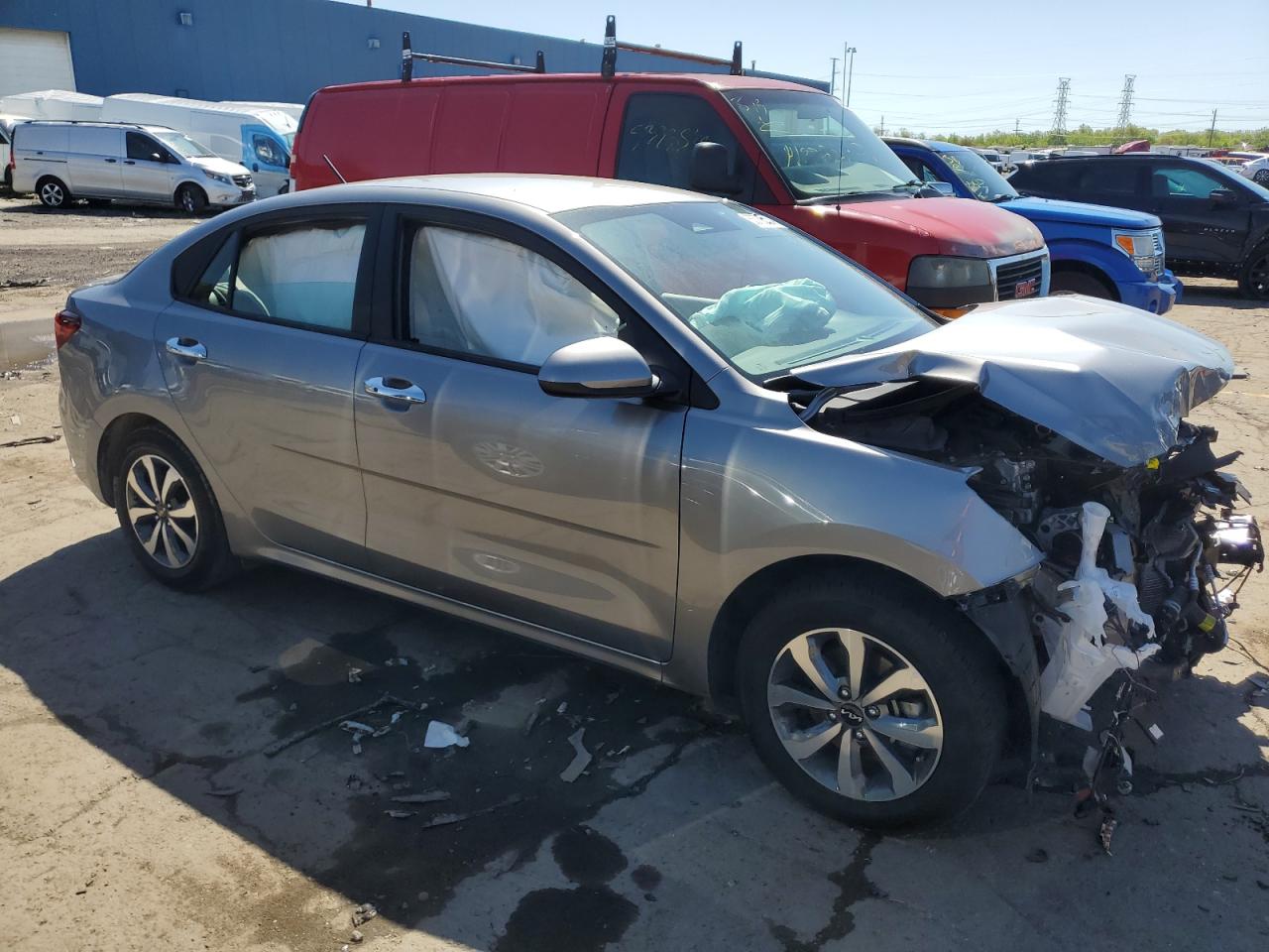 2022 KIA RIO LX VIN:3KPA24AD4NE505738