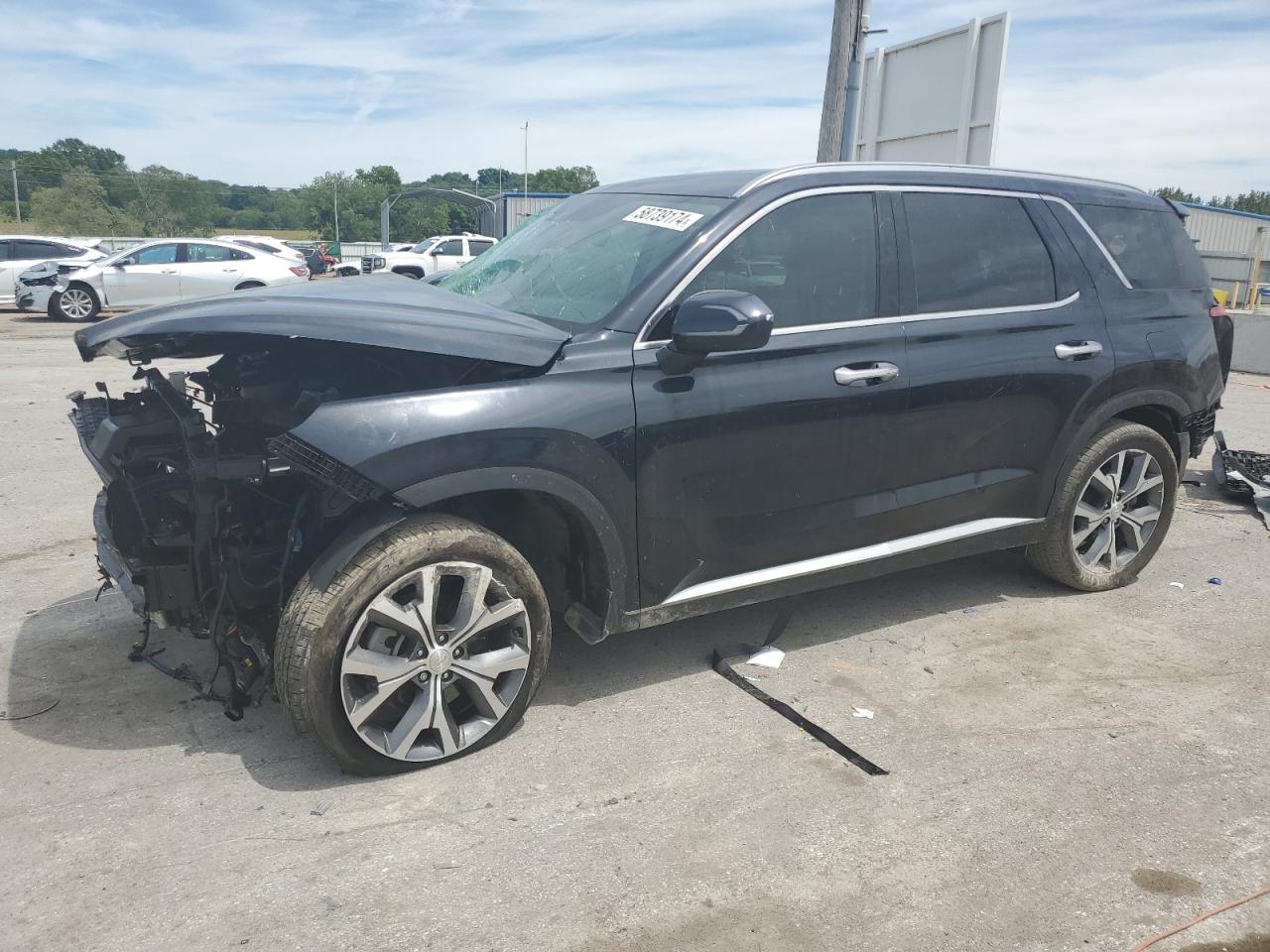 2022 HYUNDAI PALISADE SEL VIN:KM8R44HEXNU475119