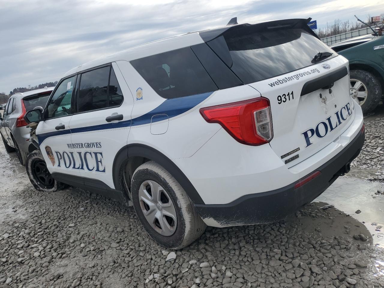 2022 FORD EXPLORER POLICE INTERCEPTOR VIN:1FM5K8AB1NGA92079