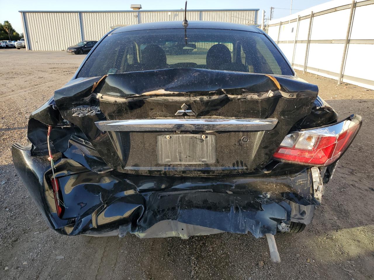 2022 MITSUBISHI MIRAGE VIN:ML3AFW6J8NH002368