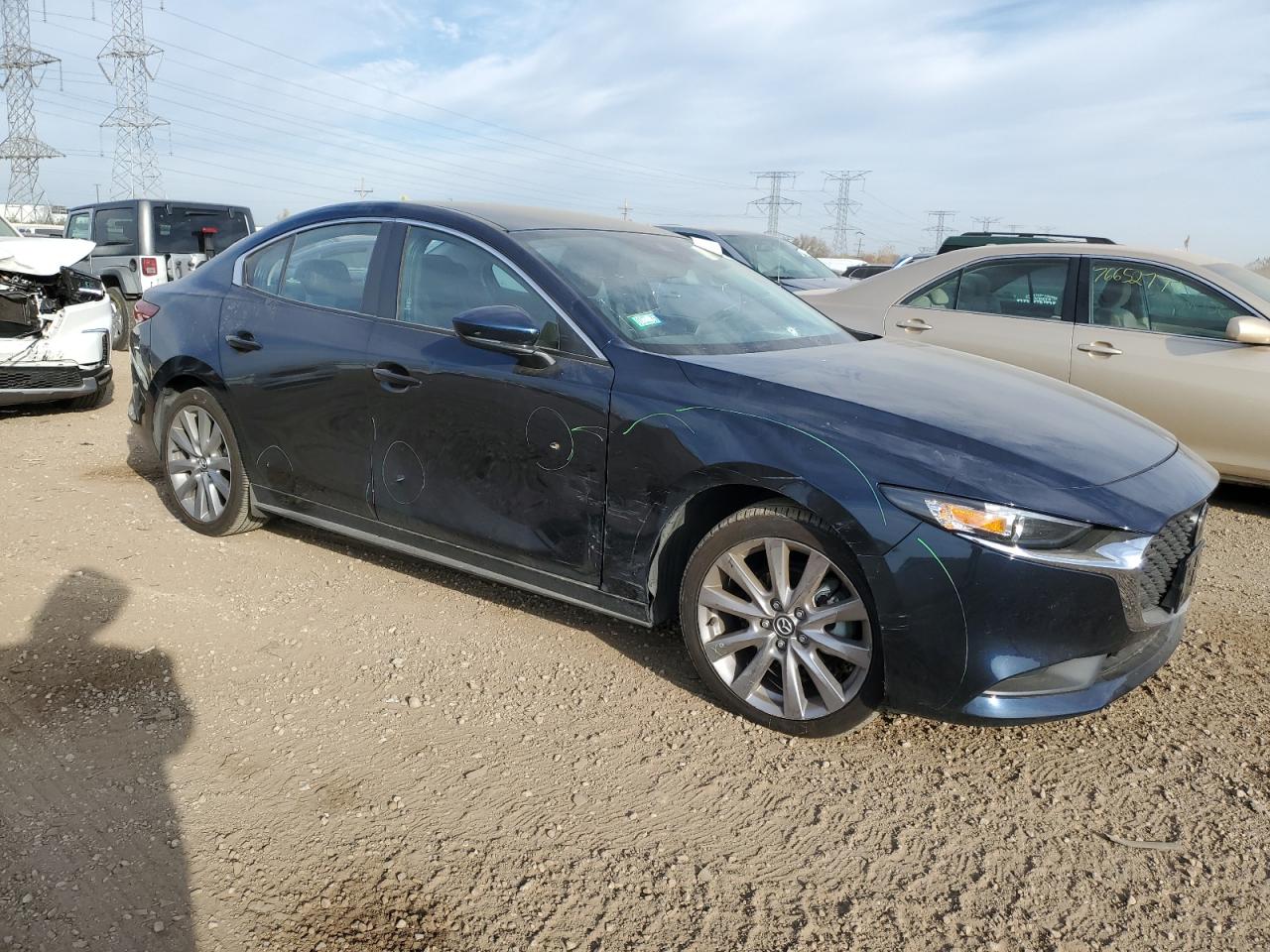 2023 MAZDA 3 SELECT VIN:3MZBPABM1PM378858