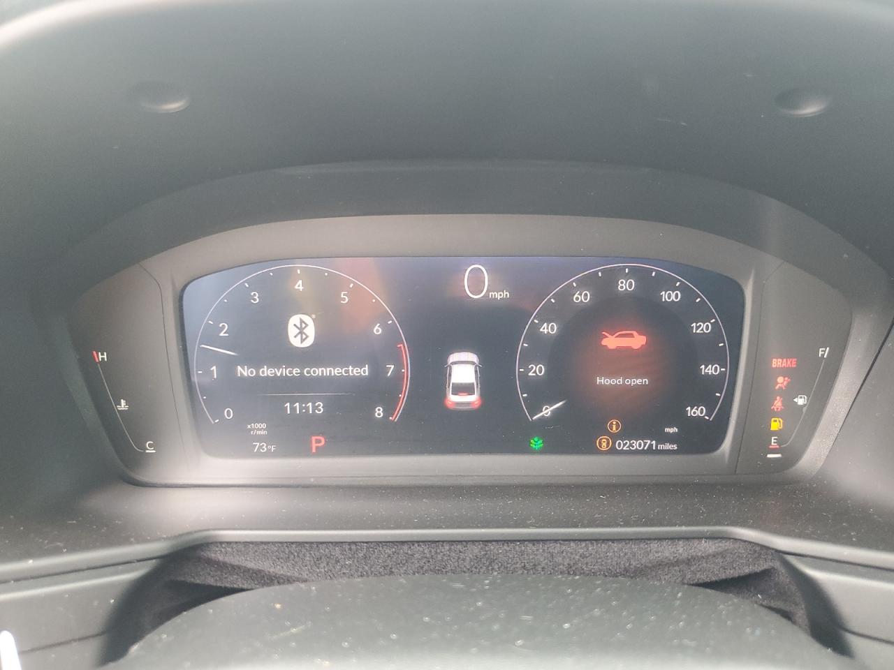 2023 HONDA ACCORD EX VIN:1HGCY1F35PA051934