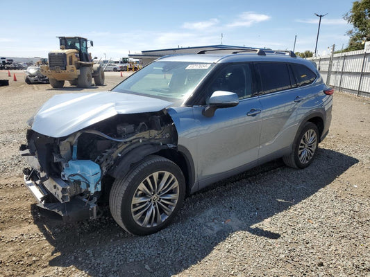 2022 TOYOTA HIGHLANDER HYBRID PLATINUM VIN:5TDFARAHXNS012502
