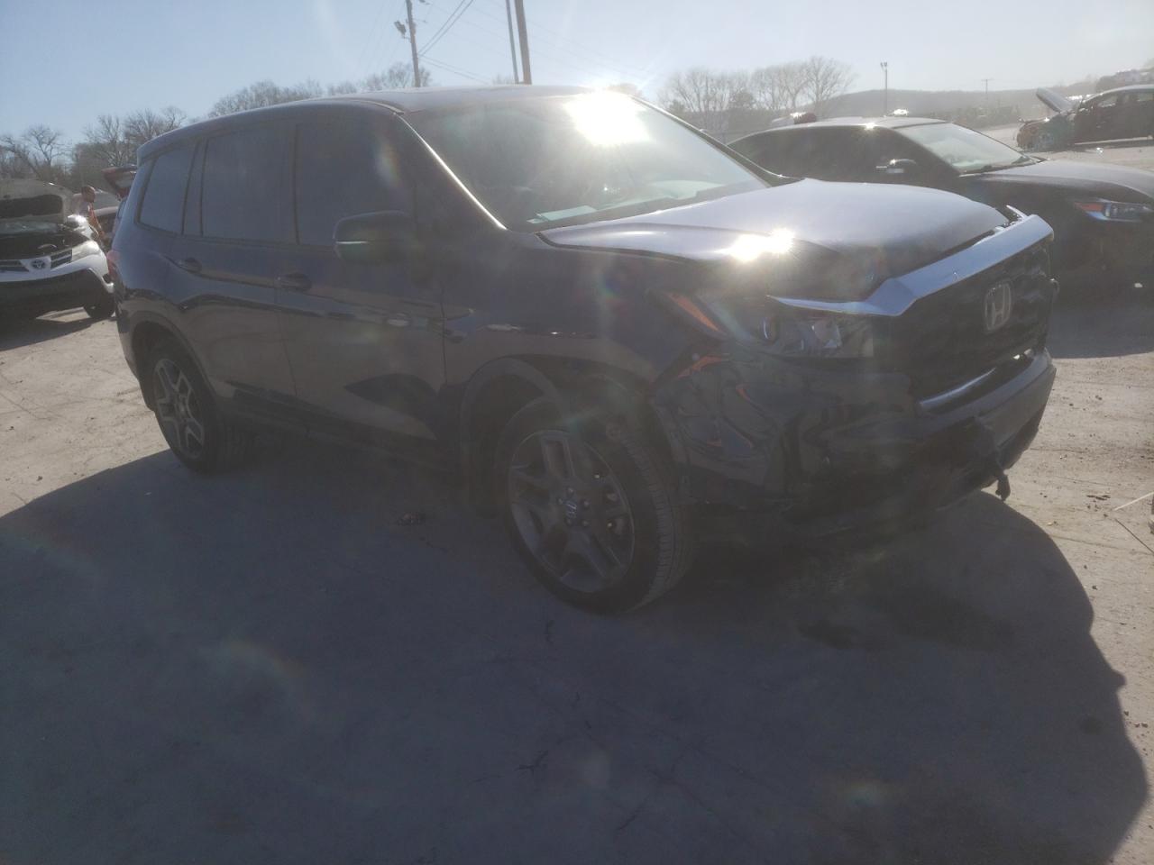 2022 HONDA PASSPORT EXL VIN:5FNYF7H50NB004407