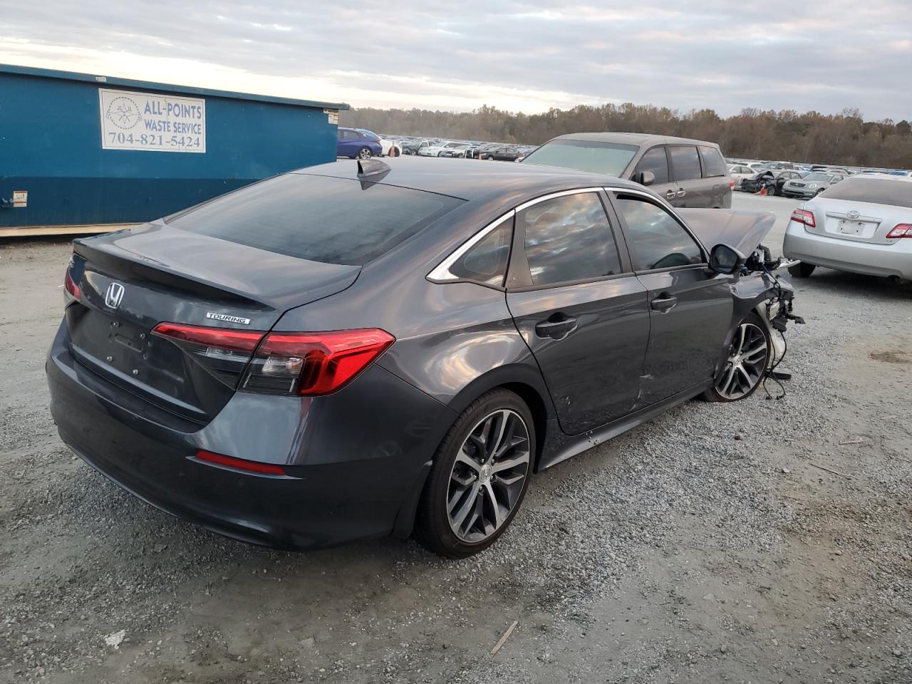 2023 HONDA CIVIC TOURING VIN:2HGFE1F99PH306502