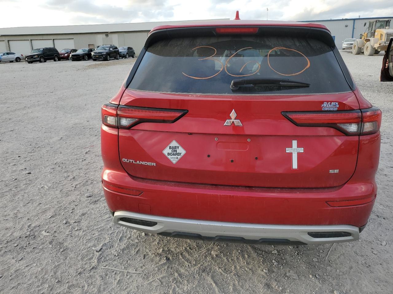 2023 MITSUBISHI OUTLANDER SE VIN:JA4J3UA81PZ055791