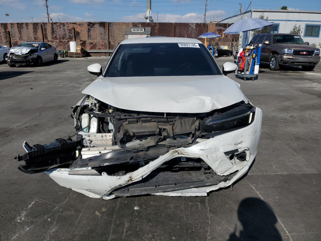 2022 HONDA CIVIC LX VIN:2HGFE2F2XNH508027