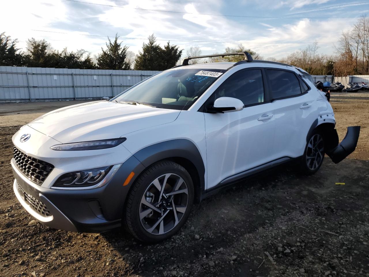 2023 HYUNDAI KONA LIMITED VIN:KM8K53A3XPU971543