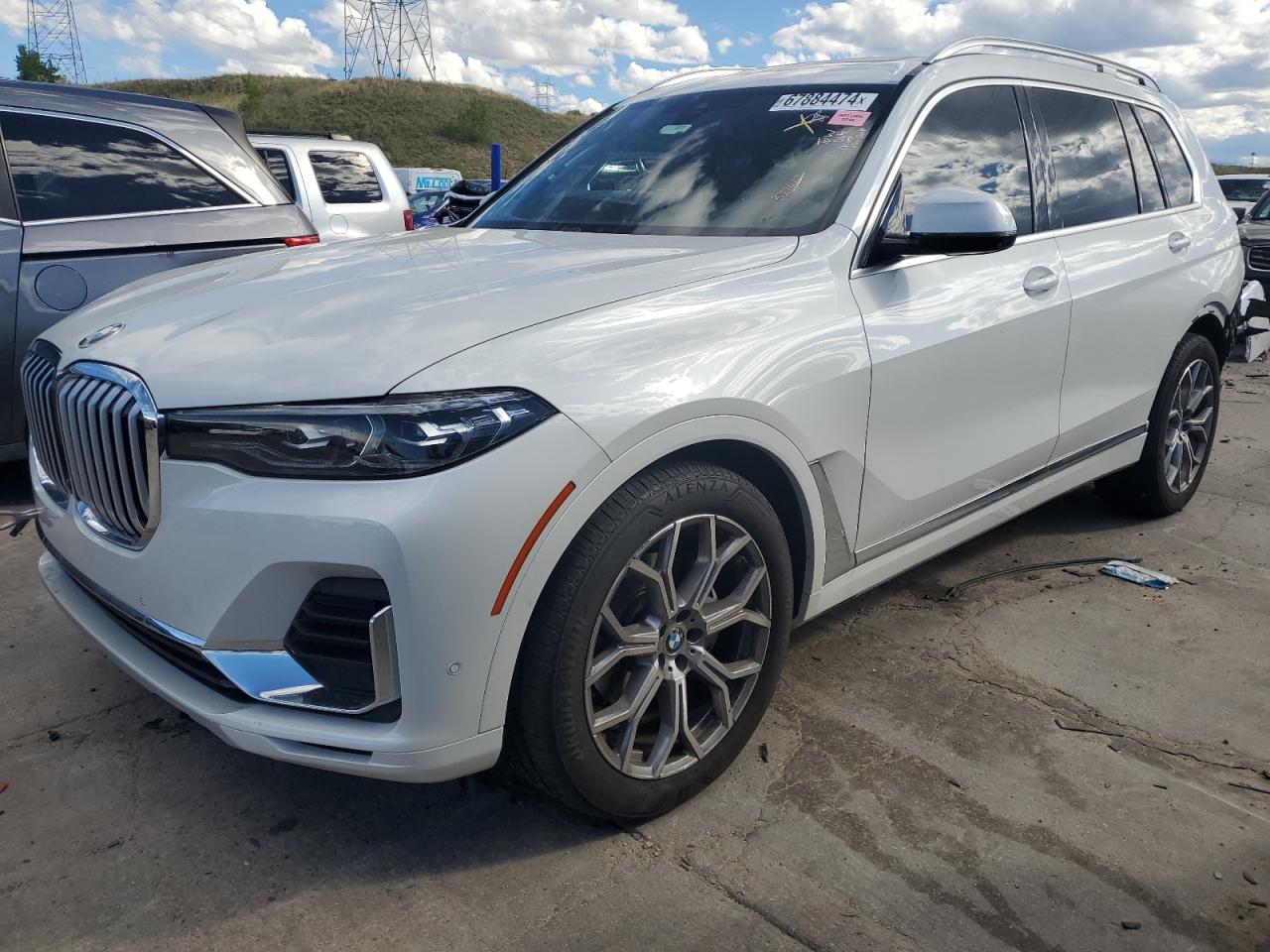 2022 BMW X7 XDRIVE40I VIN:5UXCW2C09N9L14170