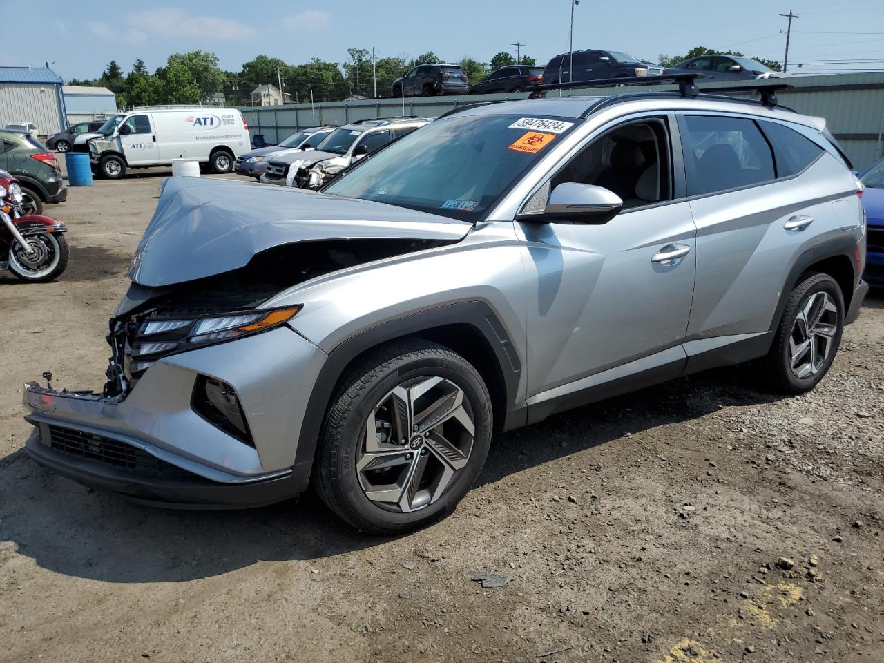 2023 HYUNDAI TUCSON SEL VIN:5NMJFCAE8PH214579