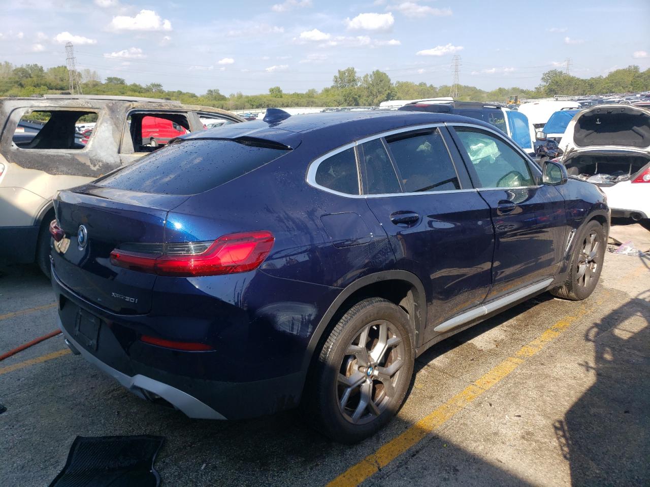 2022 BMW X4 XDRIVE30I VIN:5UX33DT0XN9M22916