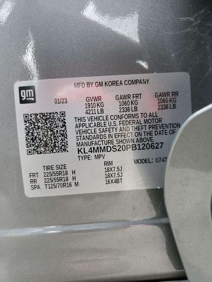 2023 BUICK ENCORE GX SELECT VIN:KL4MMDS20PB120627