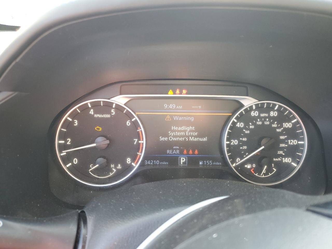 2023 NISSAN ALTIMA SR VIN:1N4BL4CV4PN371406