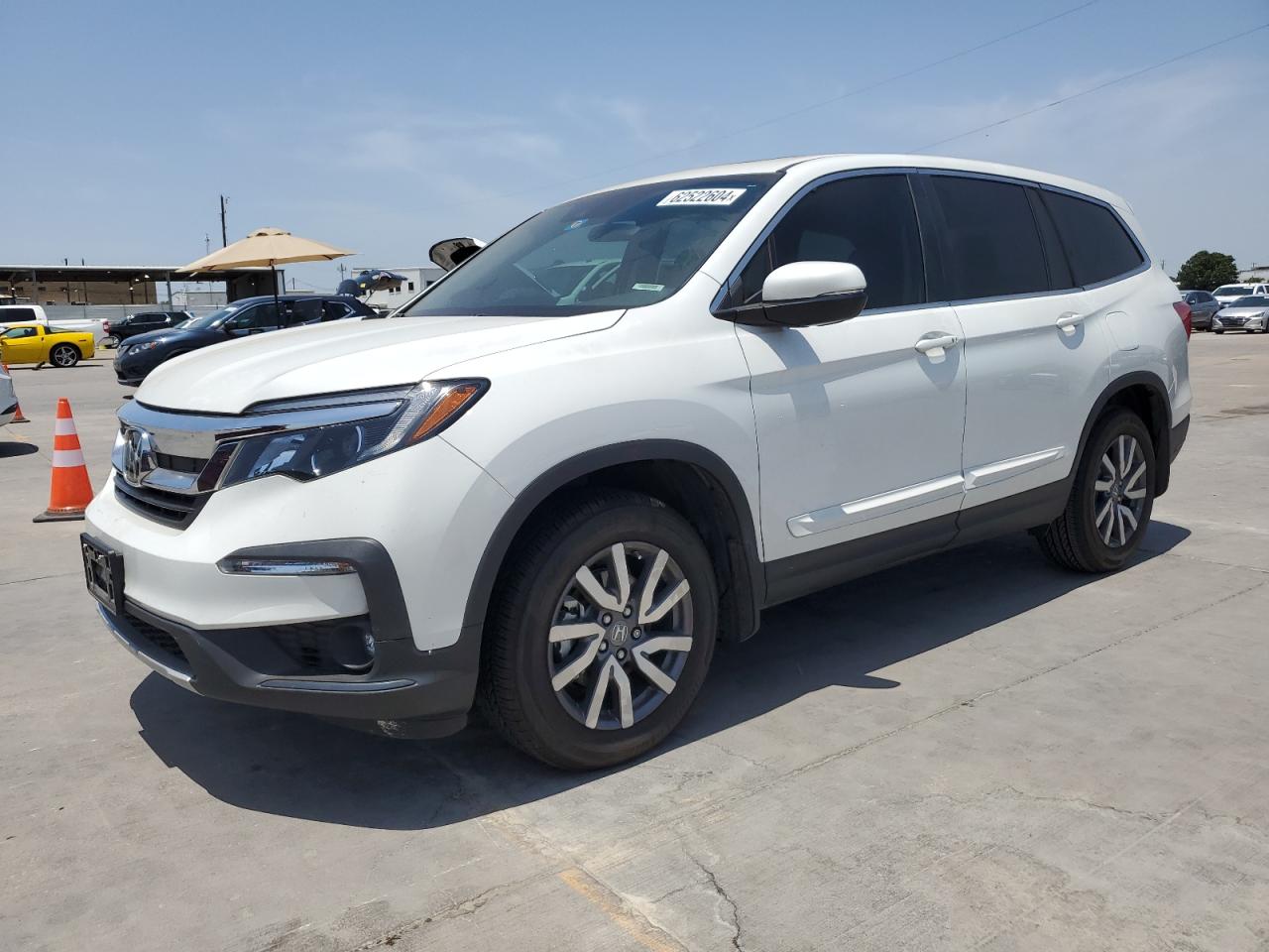 2022 HONDA PILOT EXL VIN:5FNYF5H57NB010161