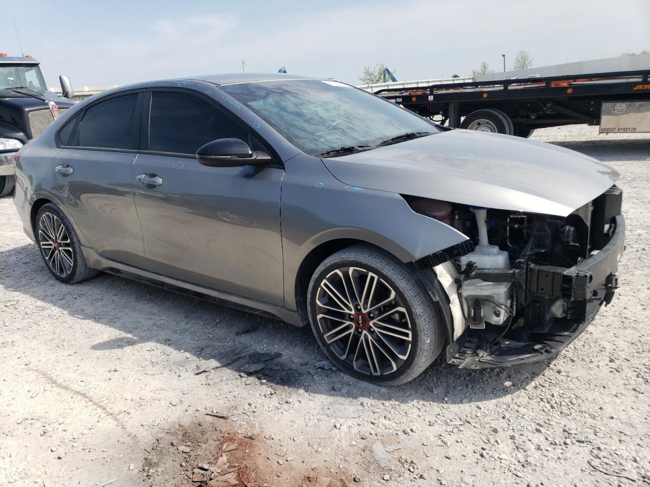 2022 KIA FORTE GT VIN:3KPF44AC9NE435256