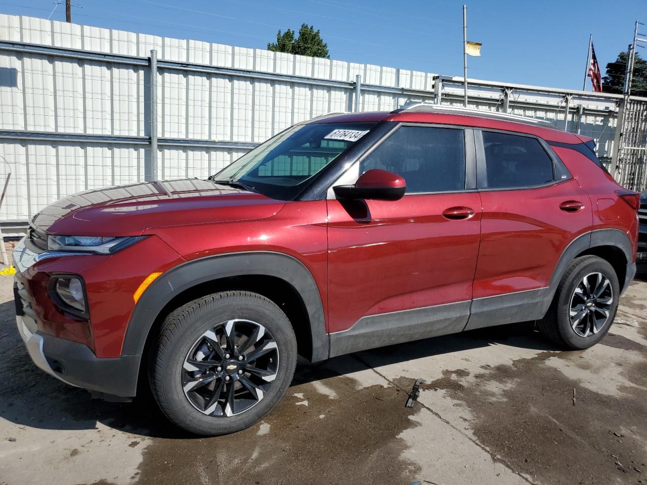 2022 CHEVROLET TRAILBLAZER LT VIN:KL79MRSL5NB131084