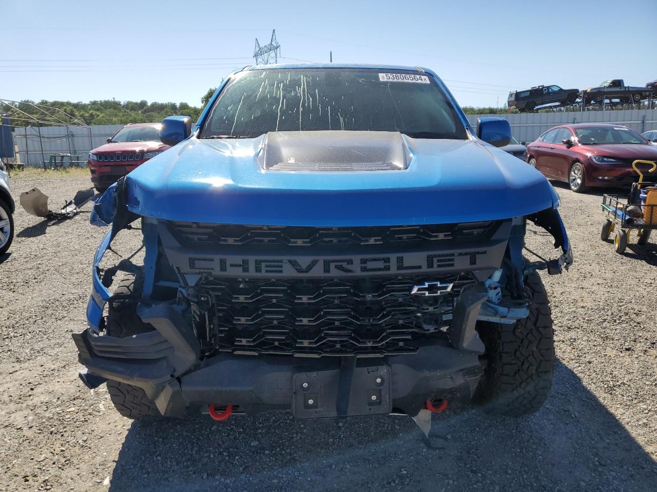 2022 CHEVROLET COLORADO ZR2 VIN:1GCGTEEN4N1239818