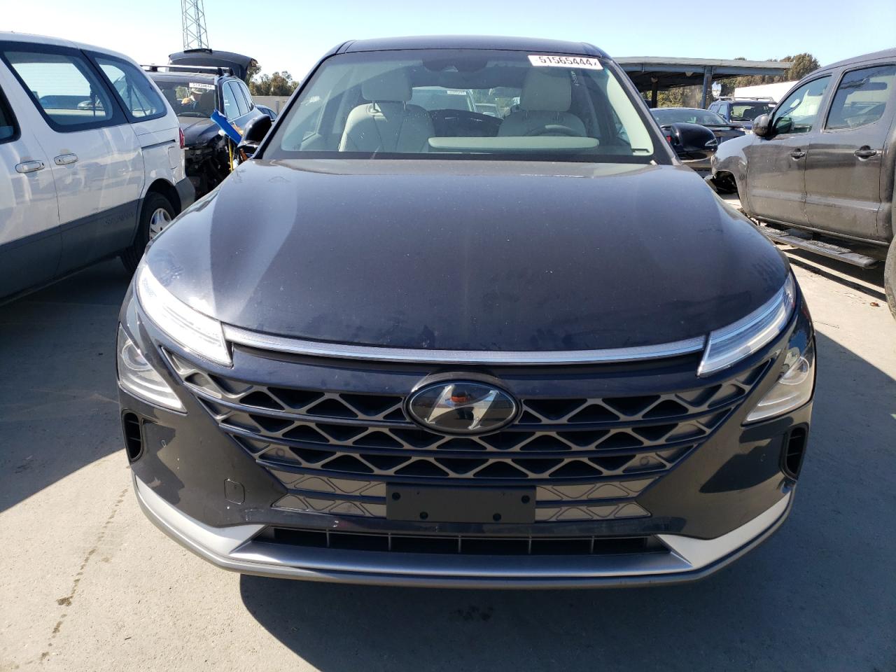 2022 HYUNDAI NEXO BLUE VIN:KM8J74A61NU022949